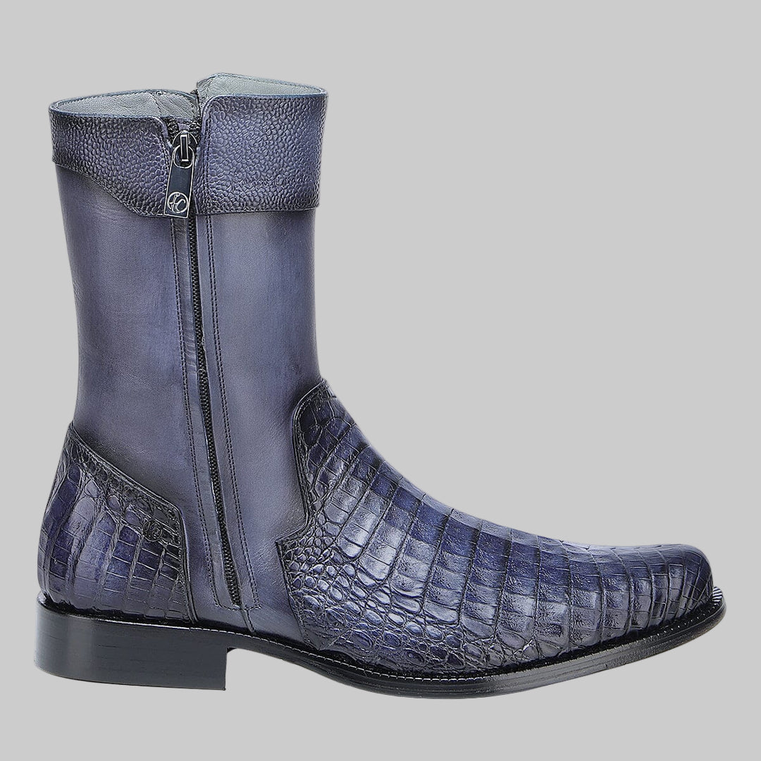 Bota Cuadra Caimán/Ternera Baby Gris