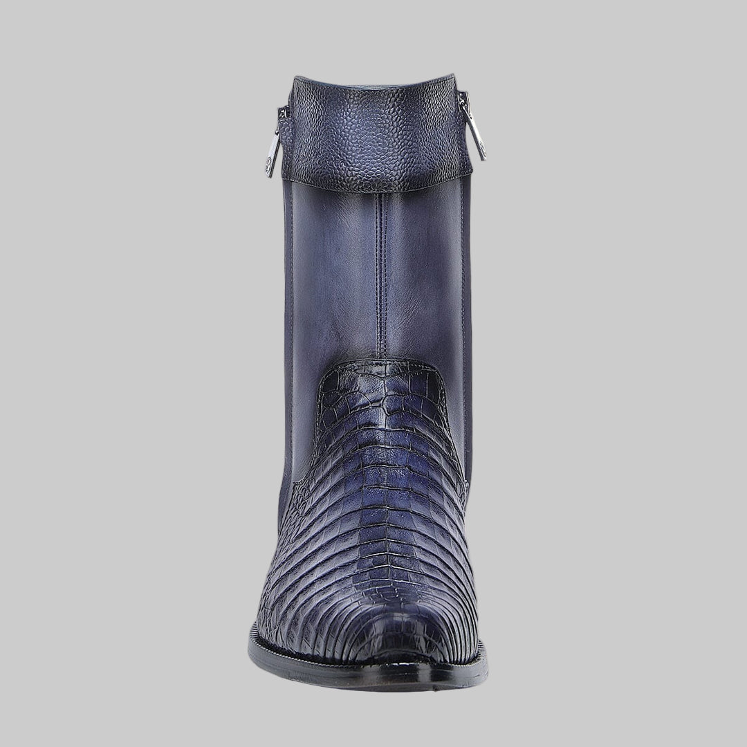 Bota Cuadra Caimán/Ternera Baby Gris