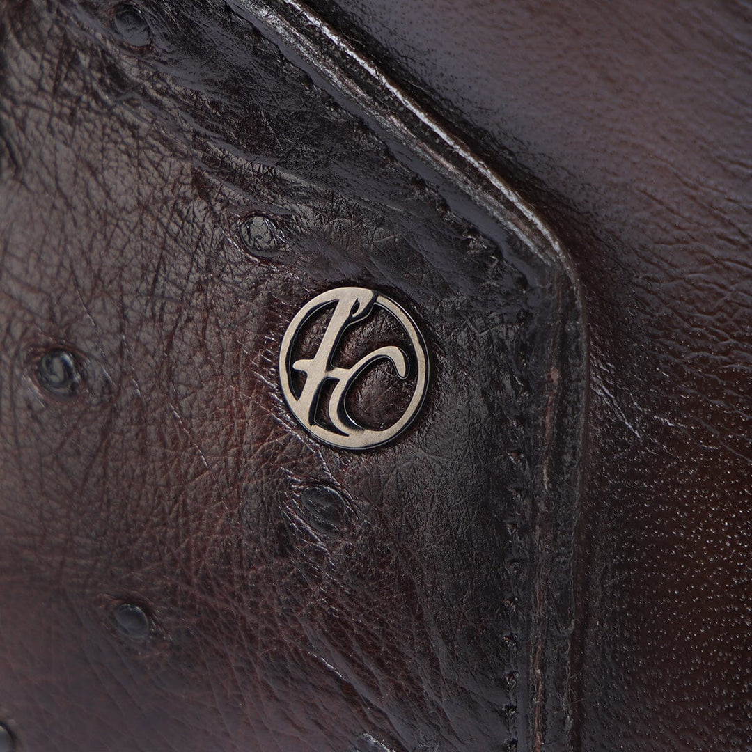 Bota Cuadra Avestruz/Ternera Café 834AVTS