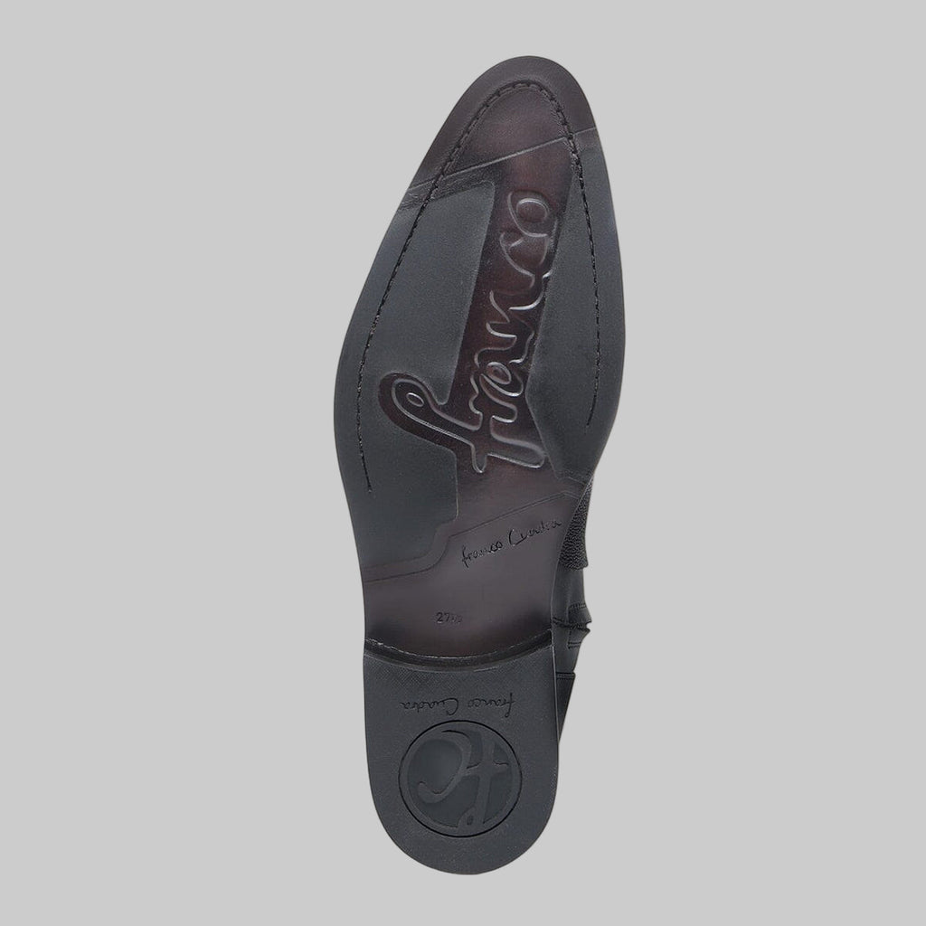 Bota caballero mantarraya negro #836mtts