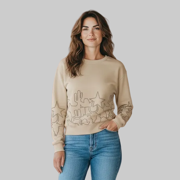 Suéter cactus brand estrellas