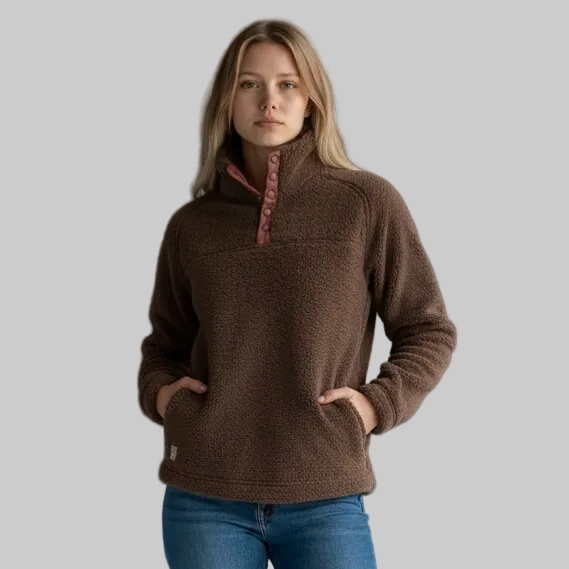 Suéter Kimes Ranch Fozzie Pullover Dark Brown