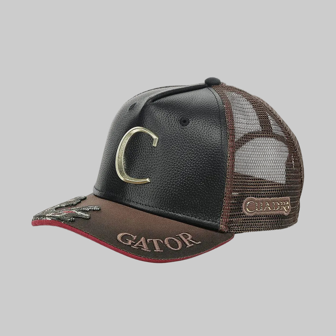 Gorra Cuadra Alligátor