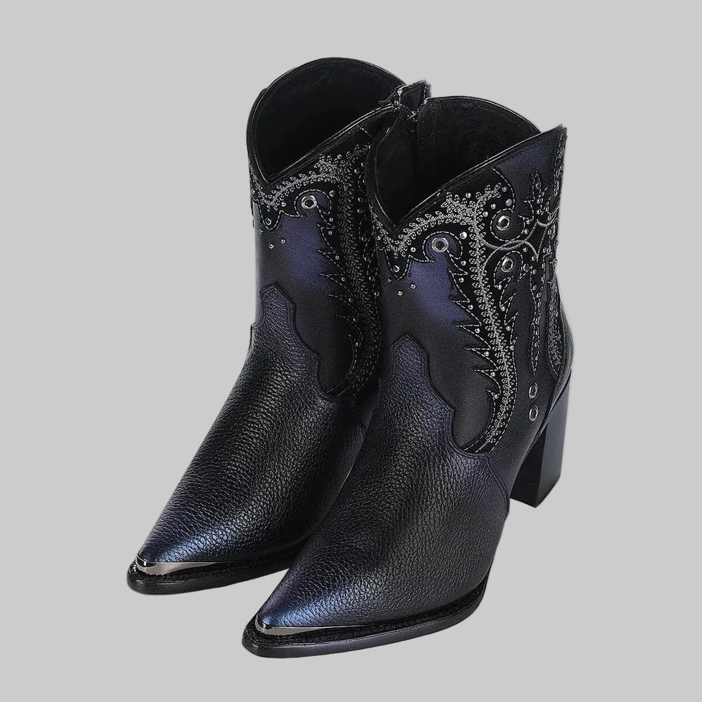 Botin Cuadra Res Santana Negro 4I15RS