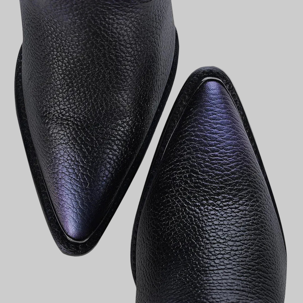 Botin Cuadra Res Santana Negro 4I15RS