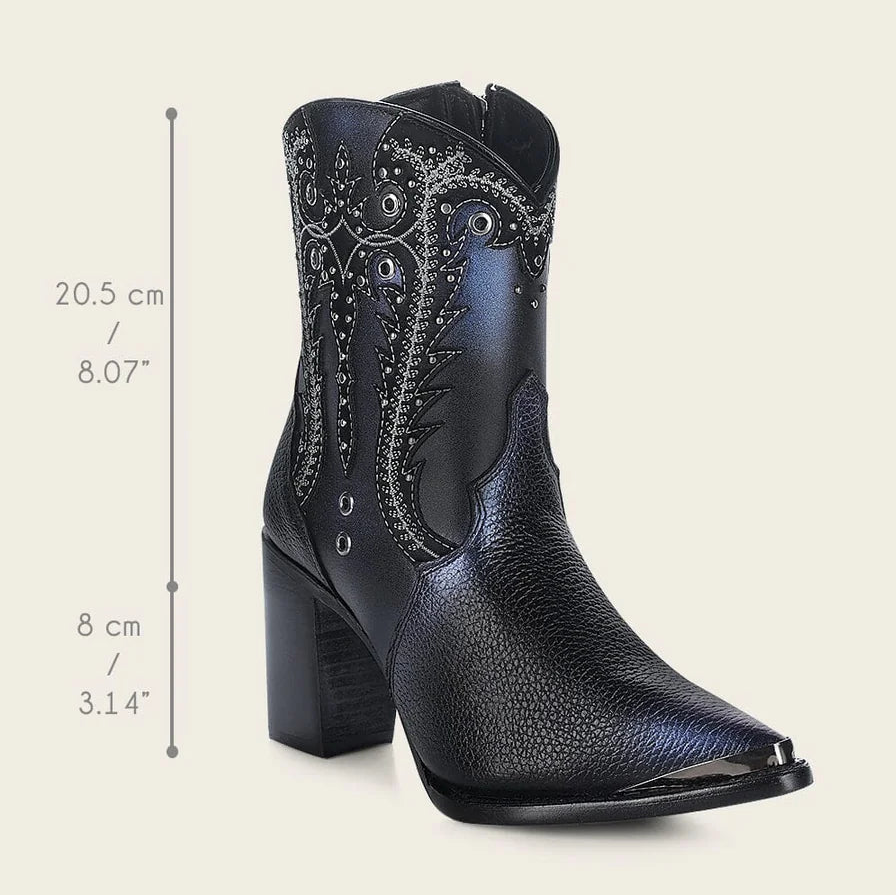 Botin Cuadra Res Santana Negro 4I15RS