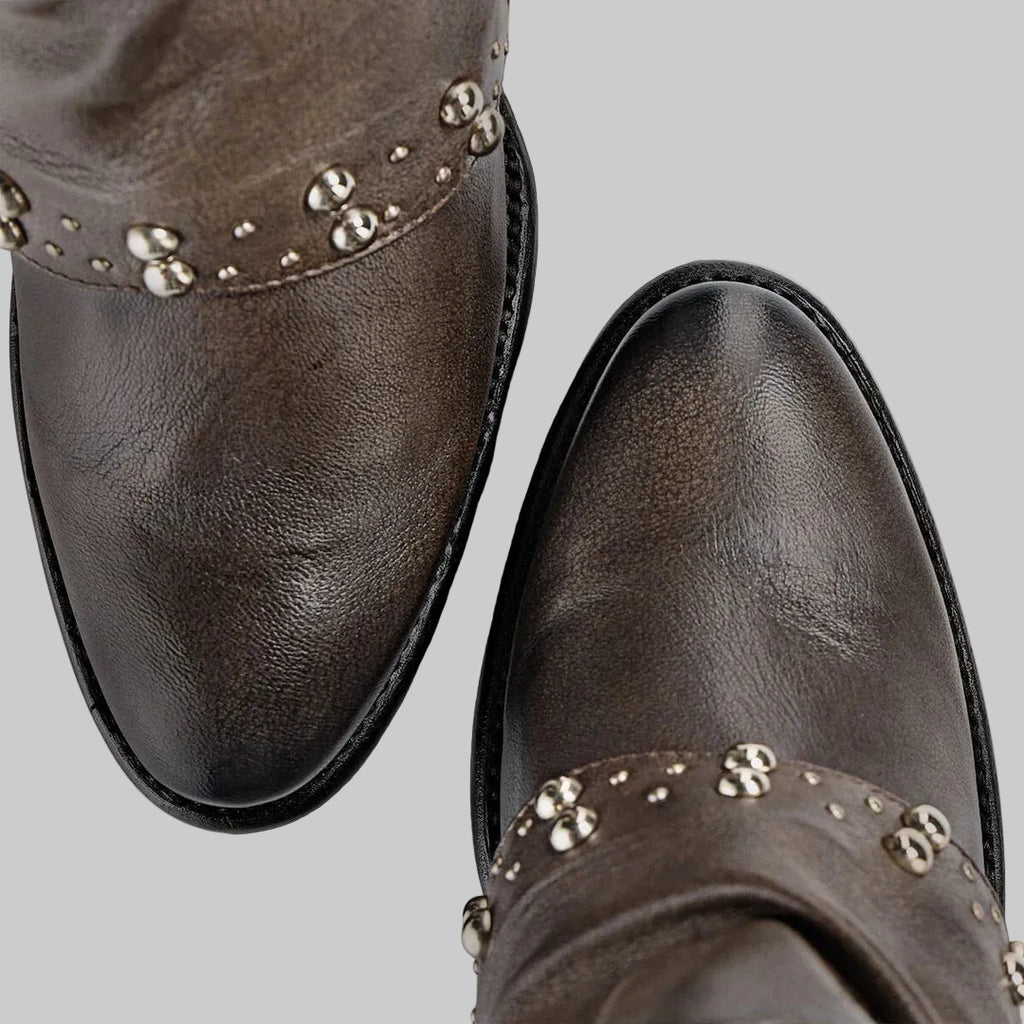 Botín Cuadra Cordero Vintage Capuchino 4V22CO