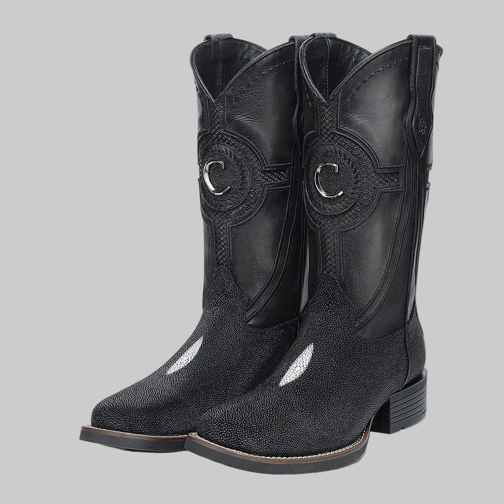 Bota Cuadra Mantarraya Negro 3Z2SMA