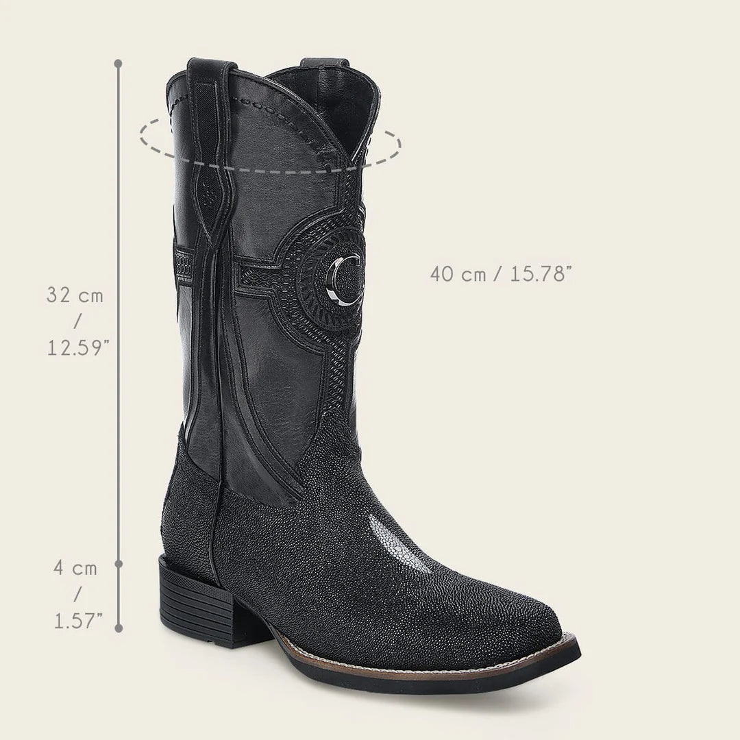 Bota Cuadra Mantarraya Negro 3Z2SMA