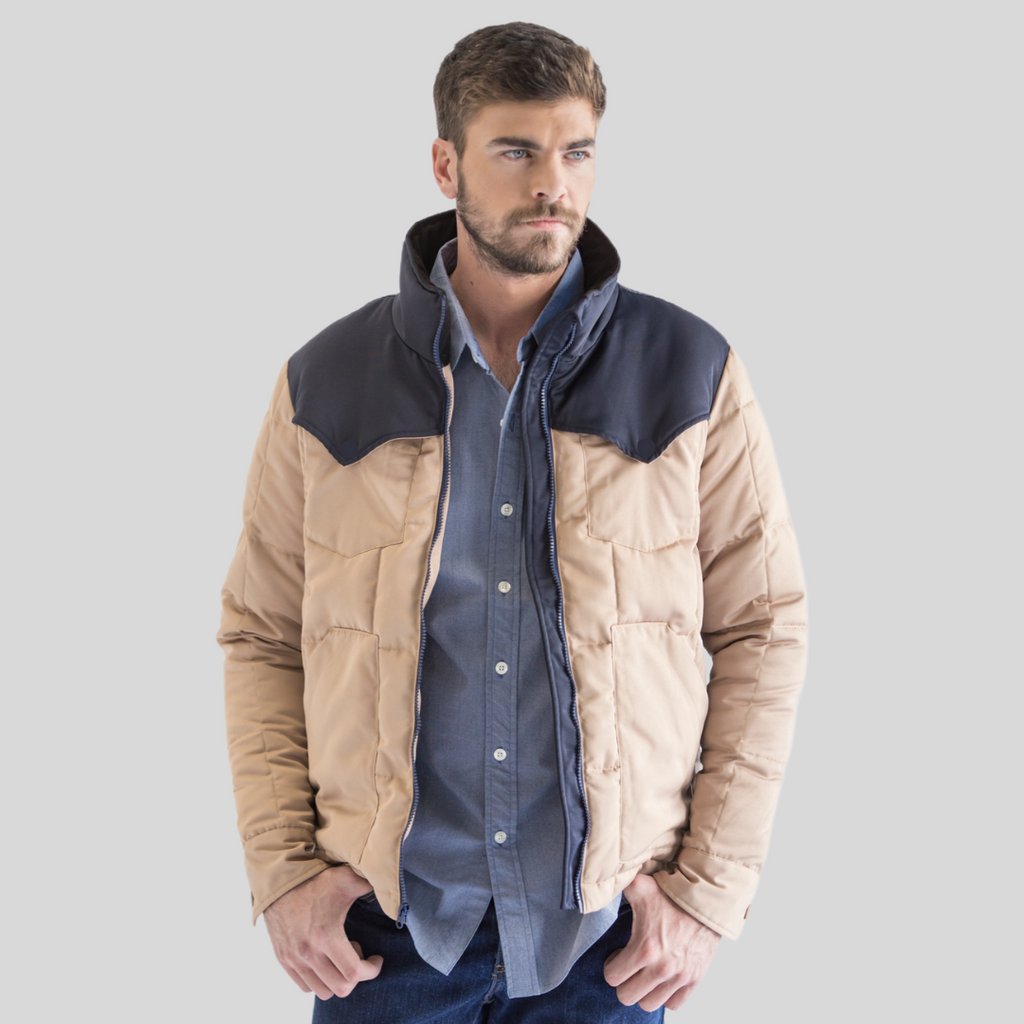 Colt Jacket Navy/Tan