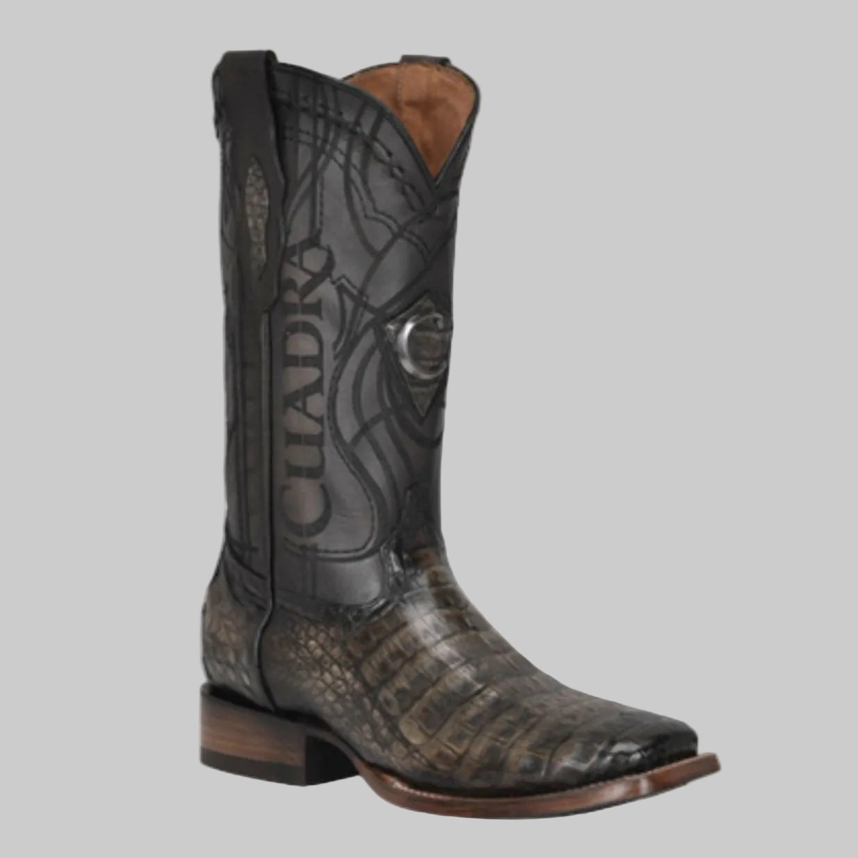 Bota Cuadra Caimán Fucus Lomo Belly Atlantis Negro 3Z2LFY