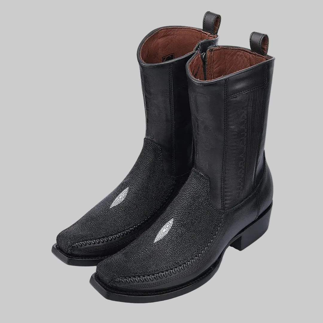 Bota Cuadra Mantarraya Negro 1J2KMA