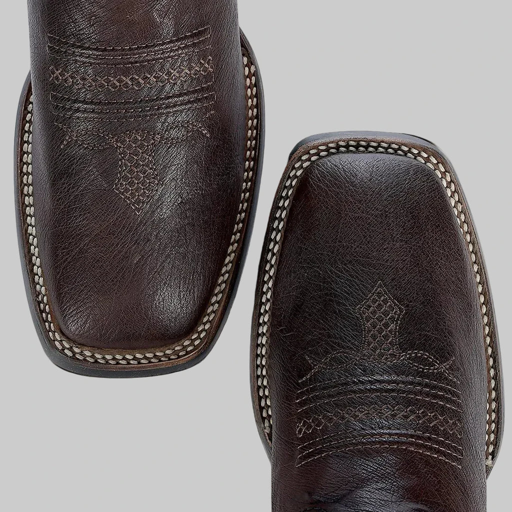 Bota Cuadra Avestruz Panza Kango Tabaco 4L01AB