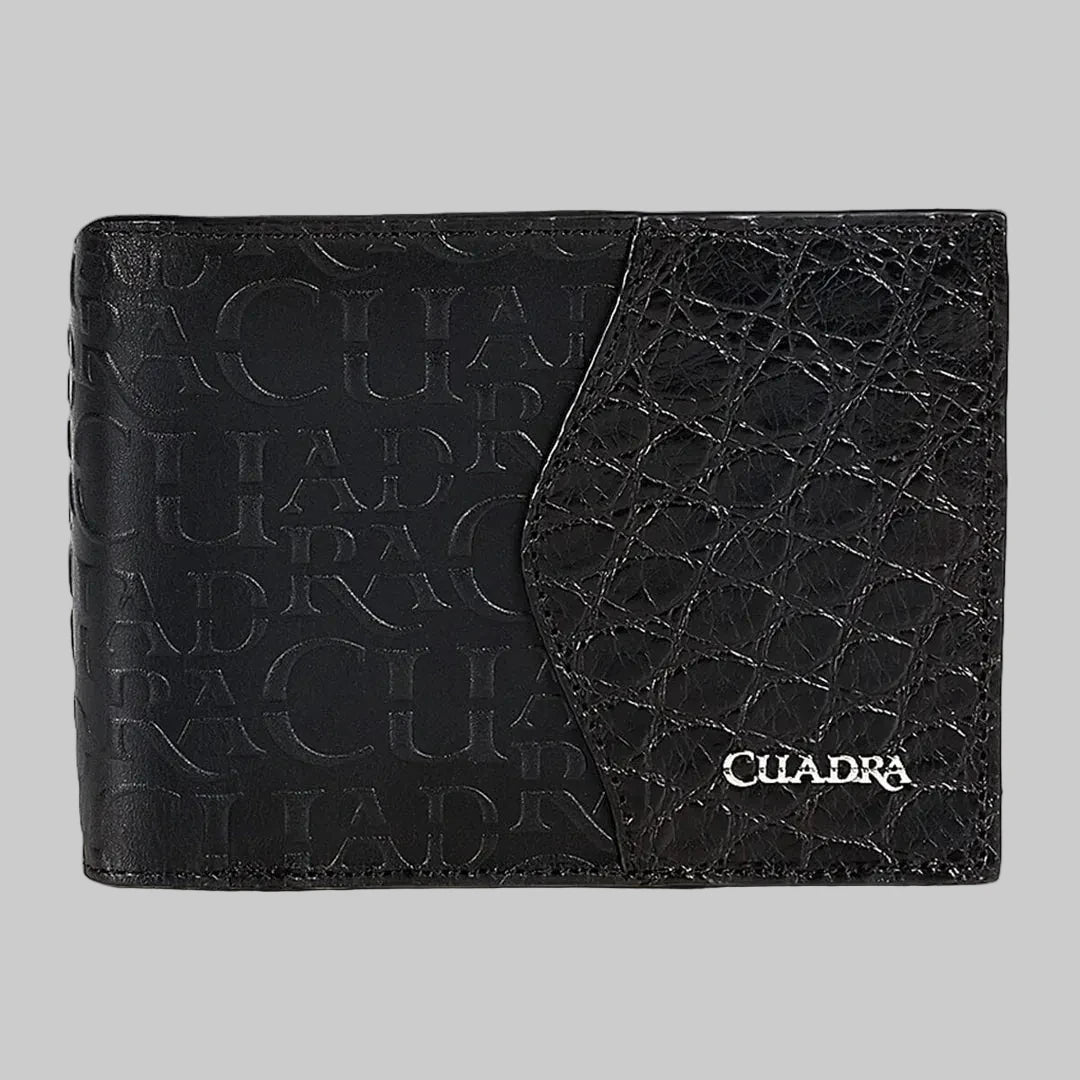 Billetera Cuadra Alligator Negro BC027AL