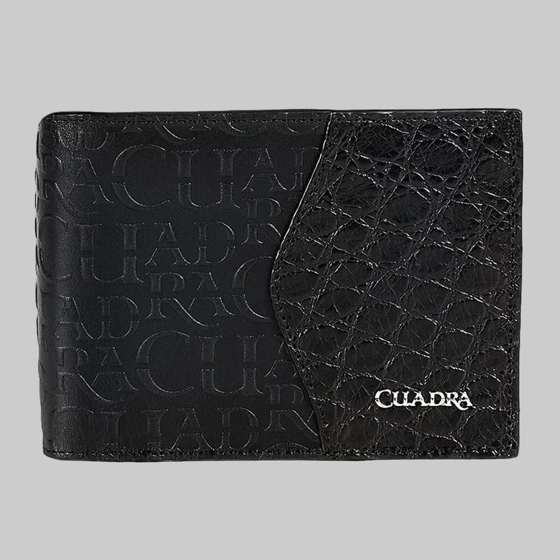 Billetera Cuadra Alligator Negro BC027AL