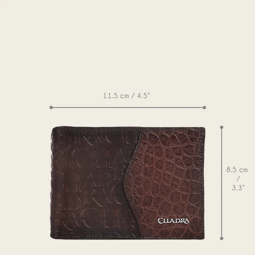 Billetera Cuadra Alligator Cafe BC027AL