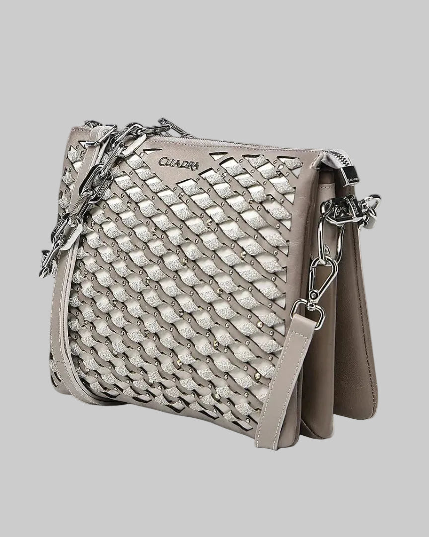 Bolsa Cuadra Borrego Escocia Taupe