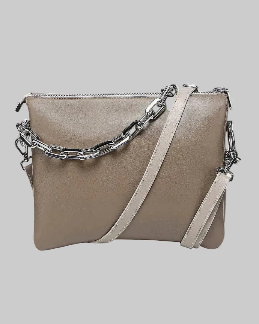 Bolsa Cuadra Borrego Escocia Taupe