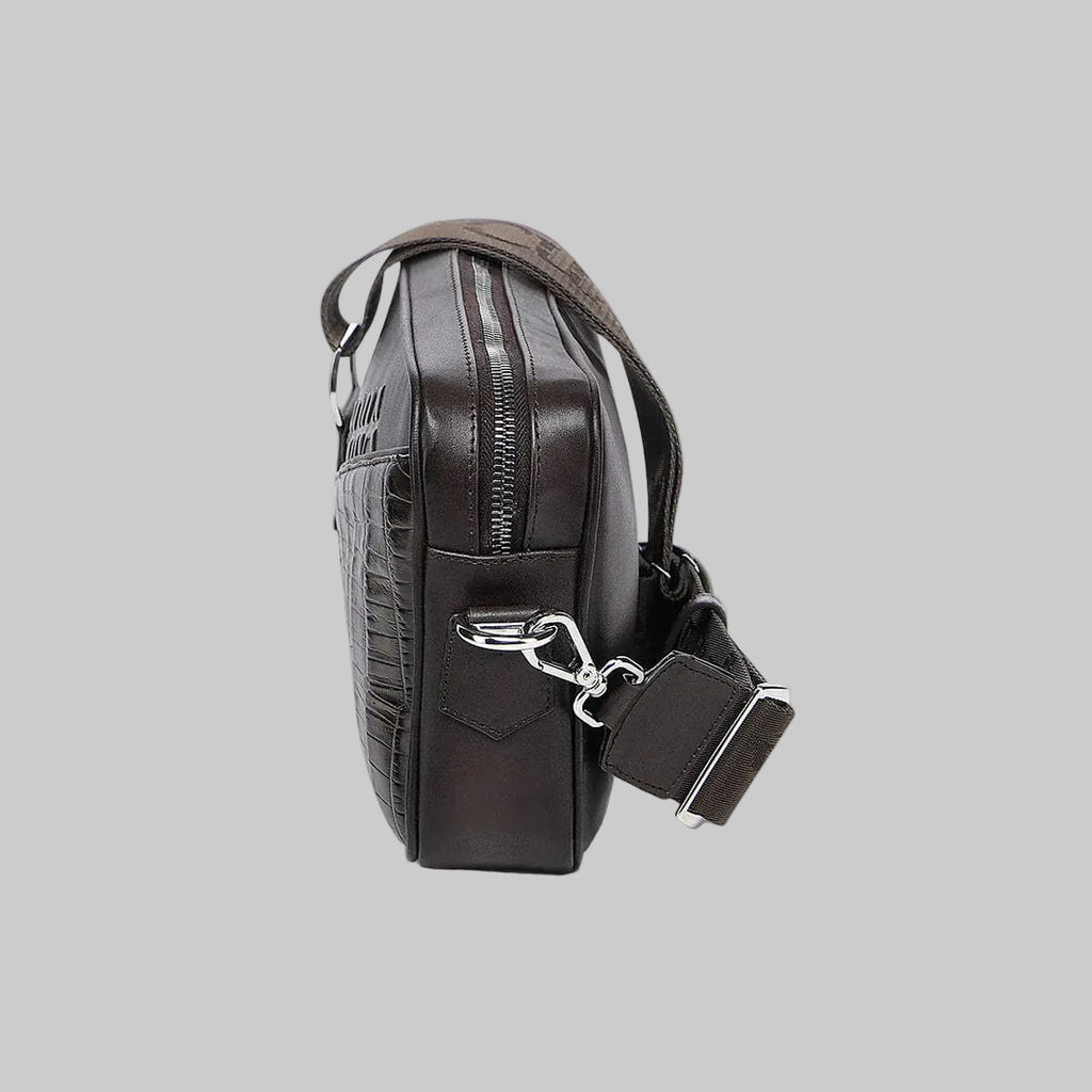 Bandolera Cuadra Alligator BOC34AL