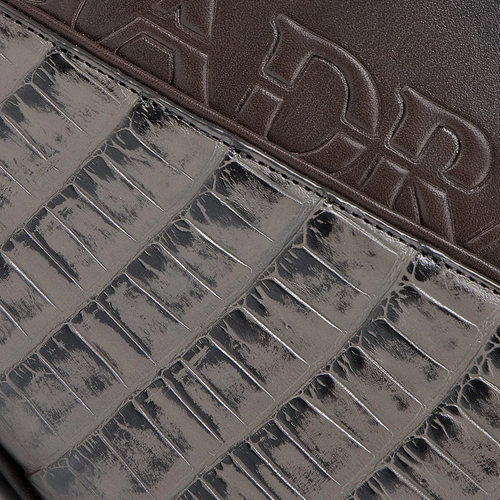 Bandolera Cuadra Alligator BOC34AL