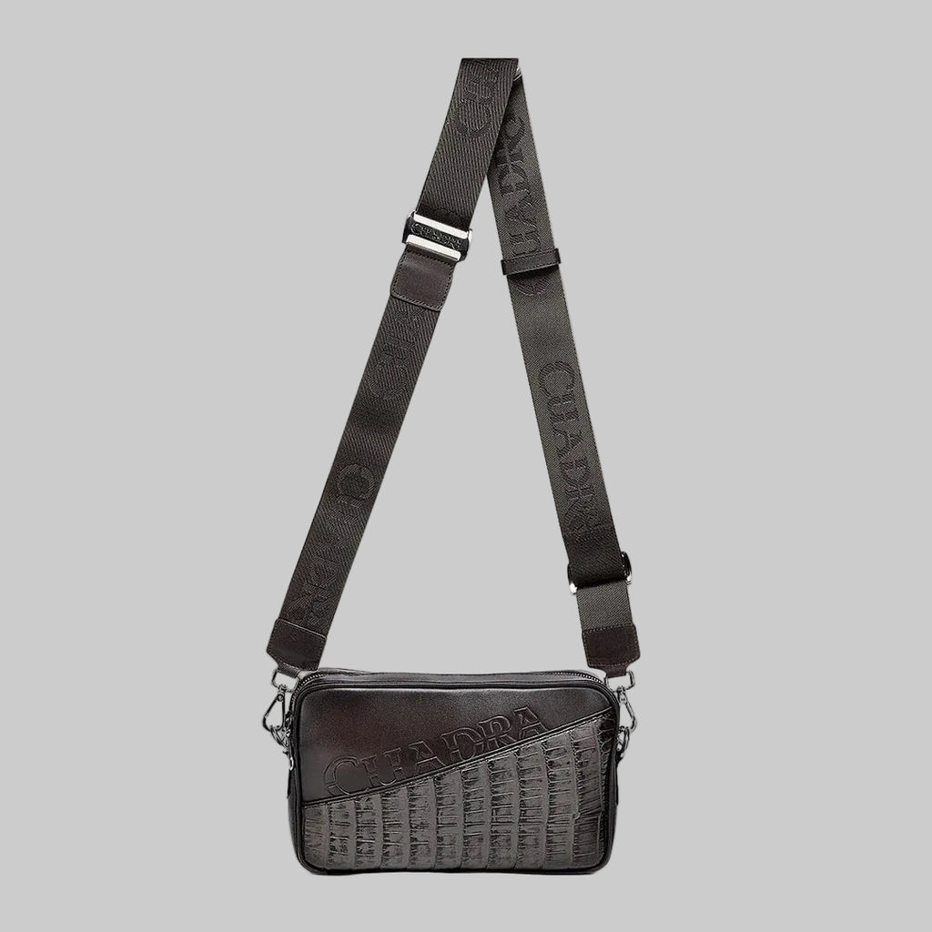 Bandolera Cuadra Alligator BOC34AL