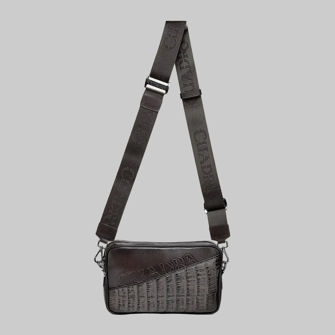 Bandolera Cuadra Alligator BOC34AL