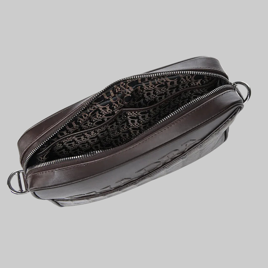 Bandolera Cuadra Alligator BOC34AL