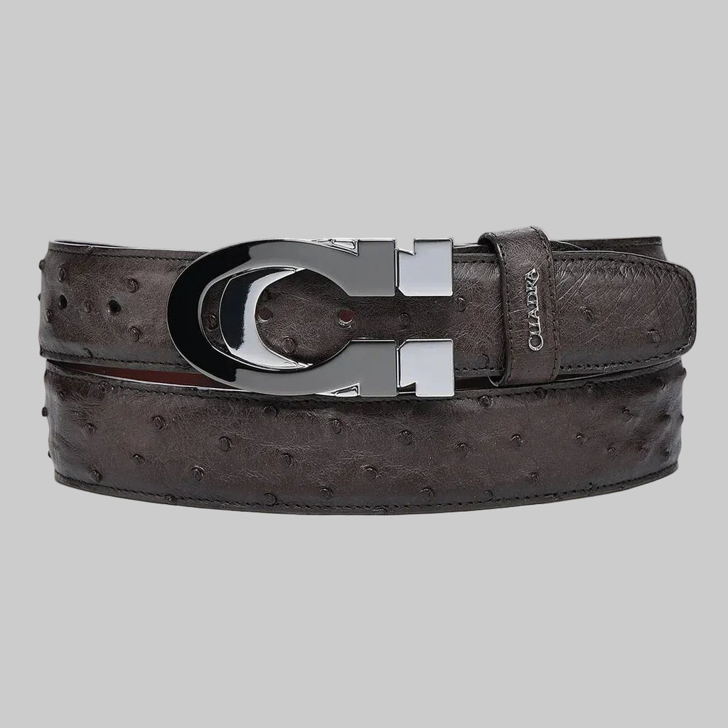 Cinto Cuadra Avestruz Kango Tabaco CS563A1