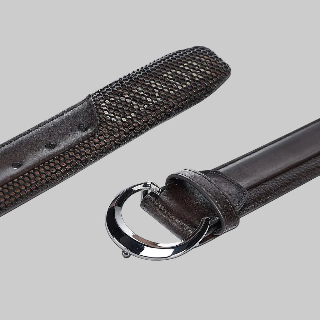 Cinto Cuadra Res Crust Cafe CS569RS