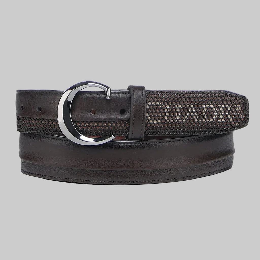 Cinto Cuadra Res Crust Cafe CS569RS