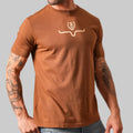Playera Kimes Ranch Lucky B Saddle Dark-Brown