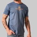 Playera Kimes Ranch Lucky B Saddle Dark-Blue