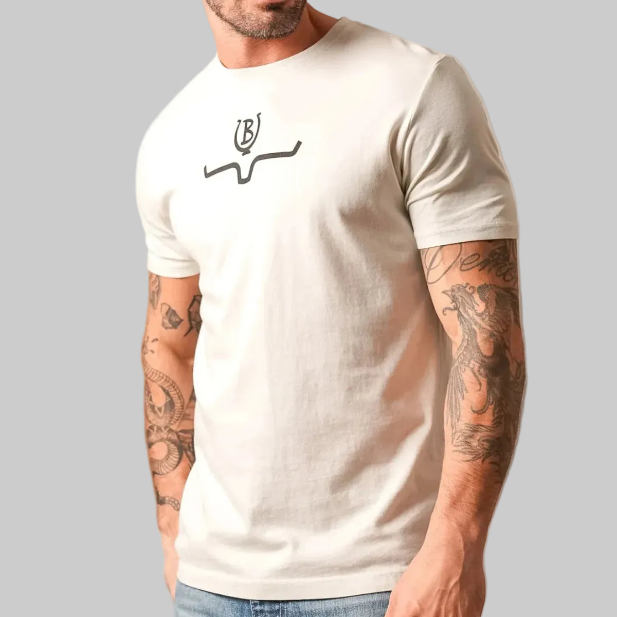 Playera Kimes Ranch Lucky B Saddle Natural