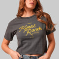 Playera Kimes Ranch Lasso Script Graphite