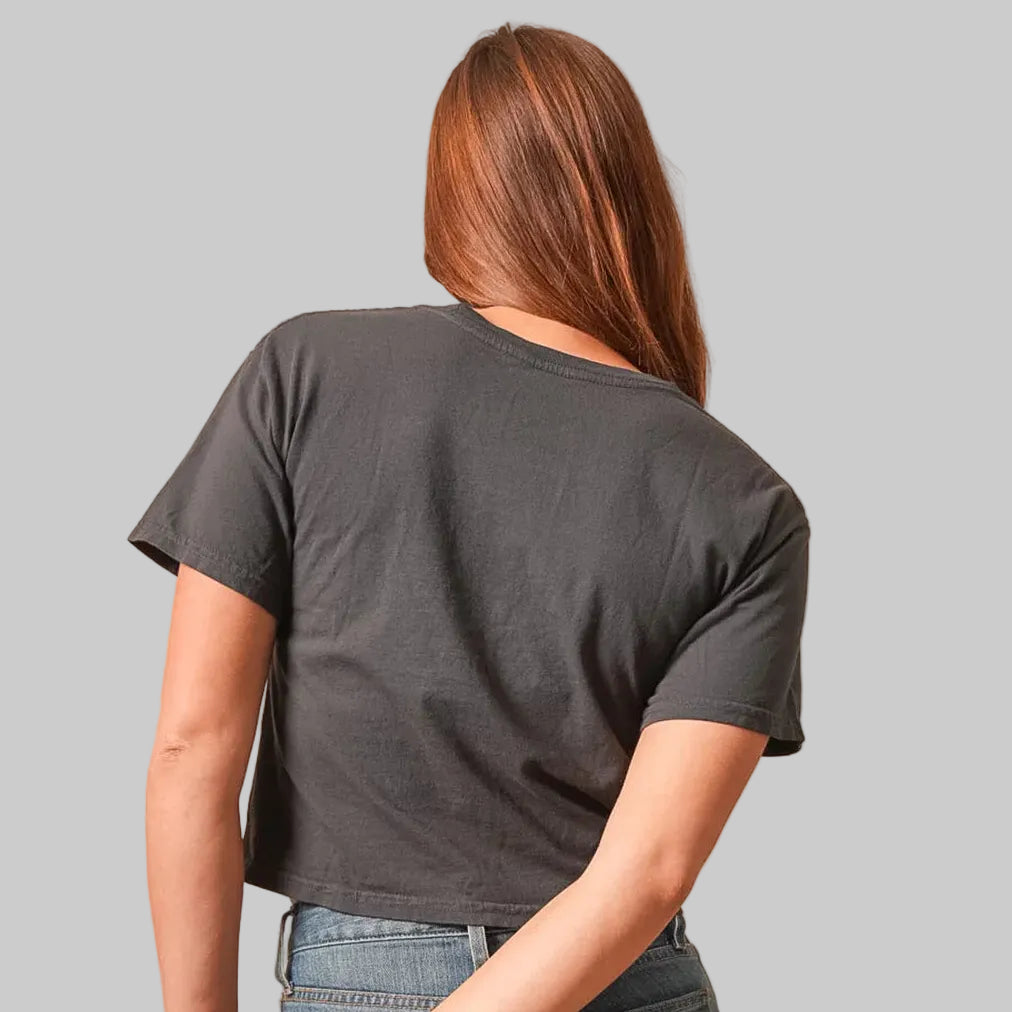 Playera Kimes Ranch Lasso Script Graphite