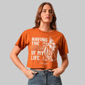 Playera Kimes Ranch Kimes of my Life Rust