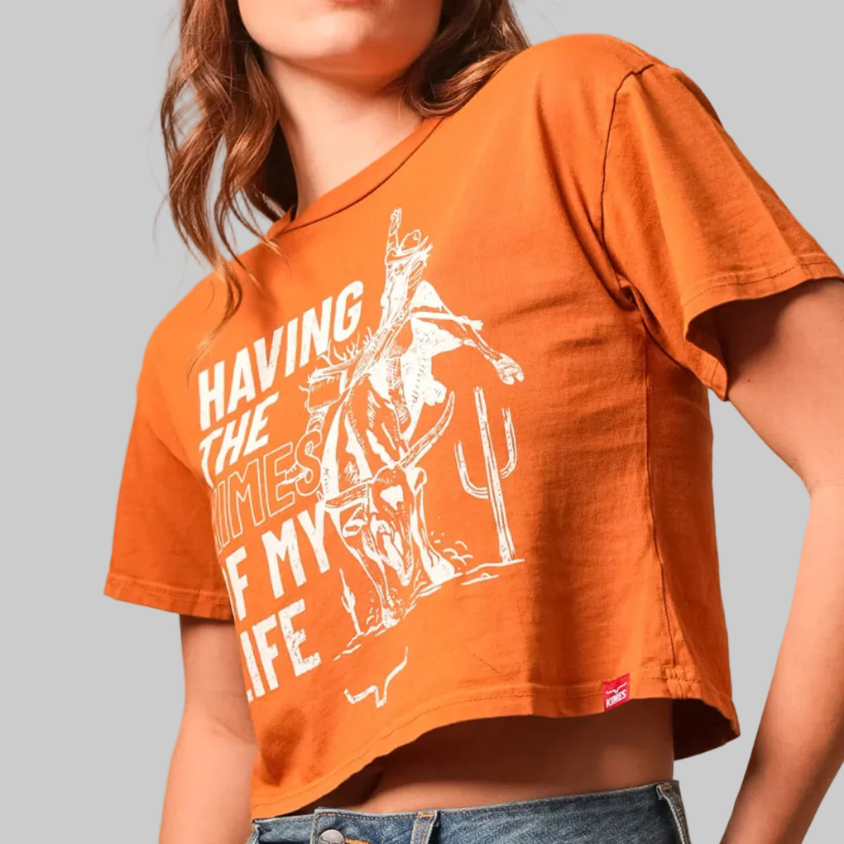 Playera Kimes Ranch Kimes of my Life Rust