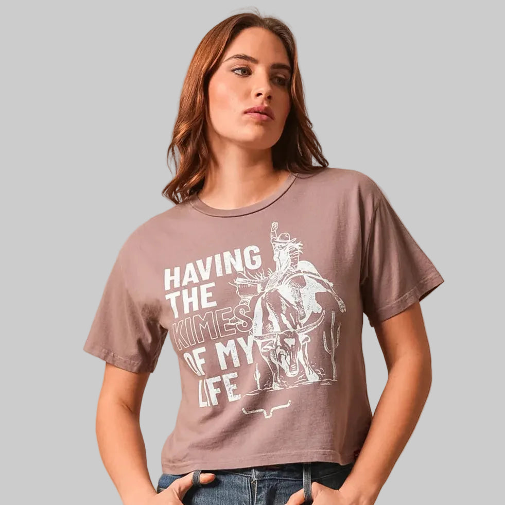 Playera Kimes Ranch Kimes of my Life Mocha