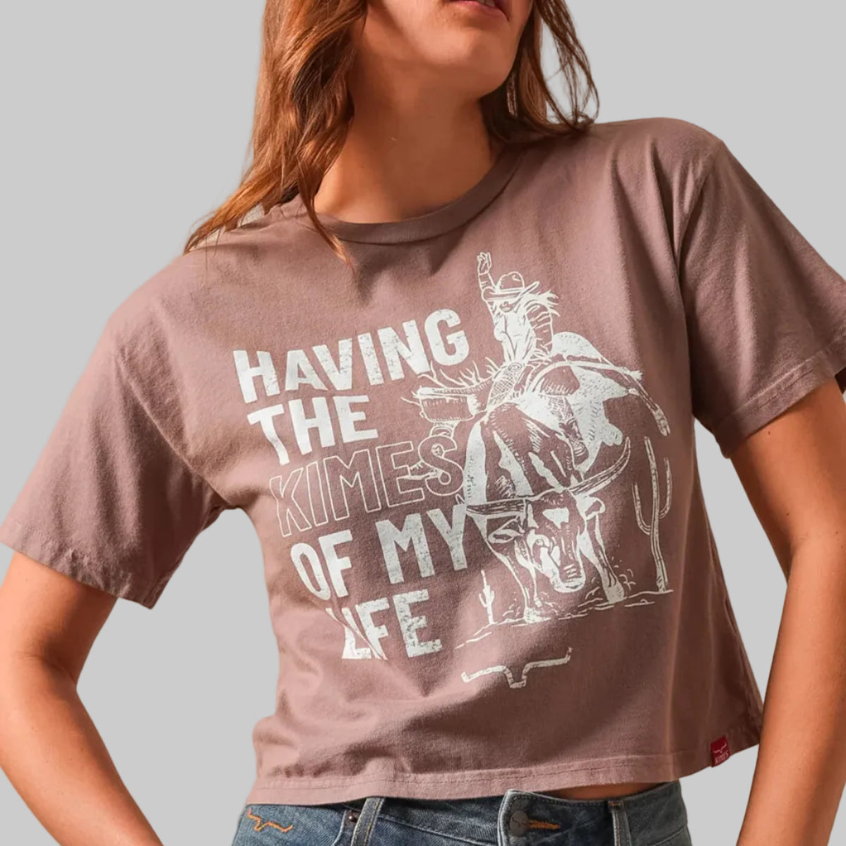 Playera Kimes Ranch Kimes of my Life Mocha
