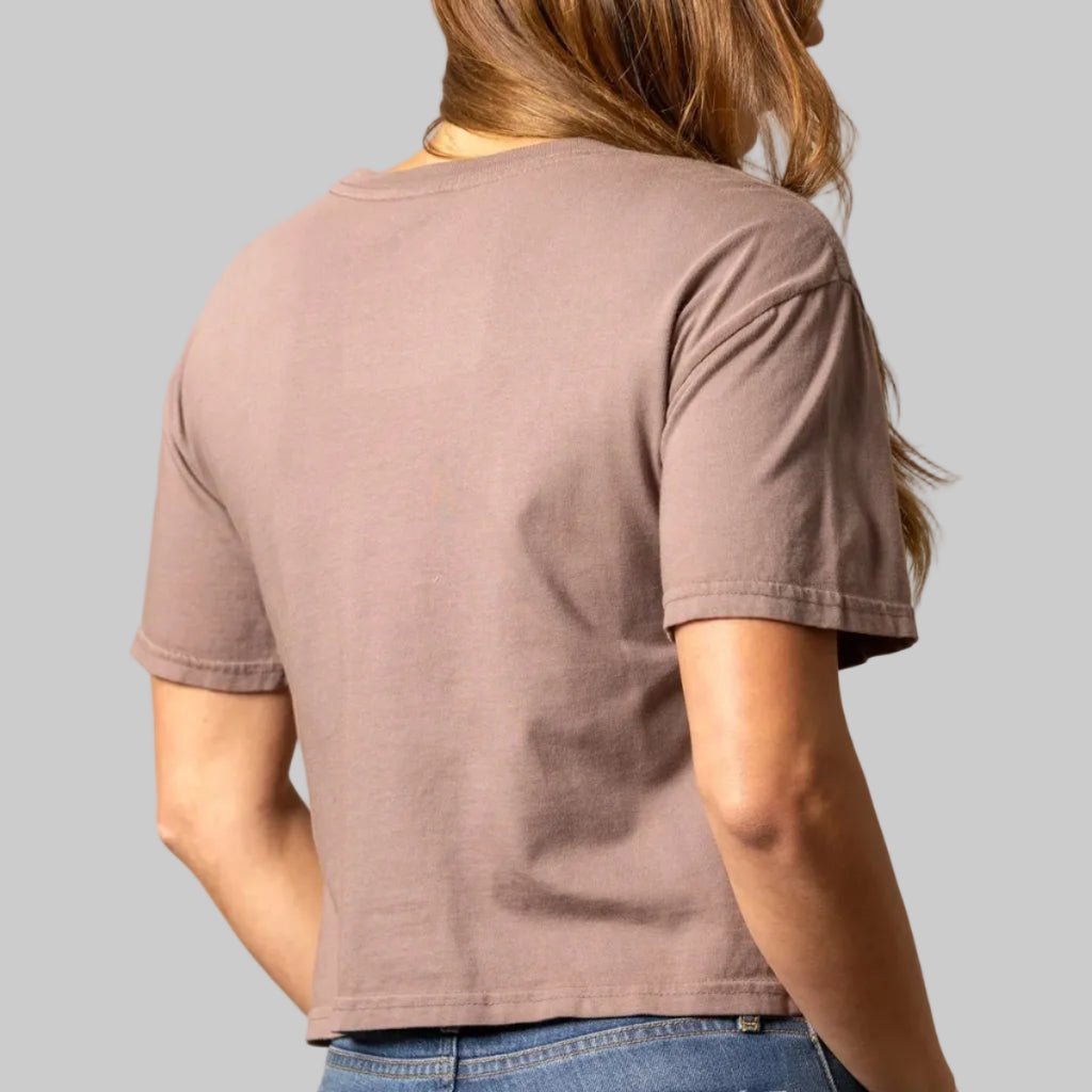 Playera Kimes Ranch The Road Mocha