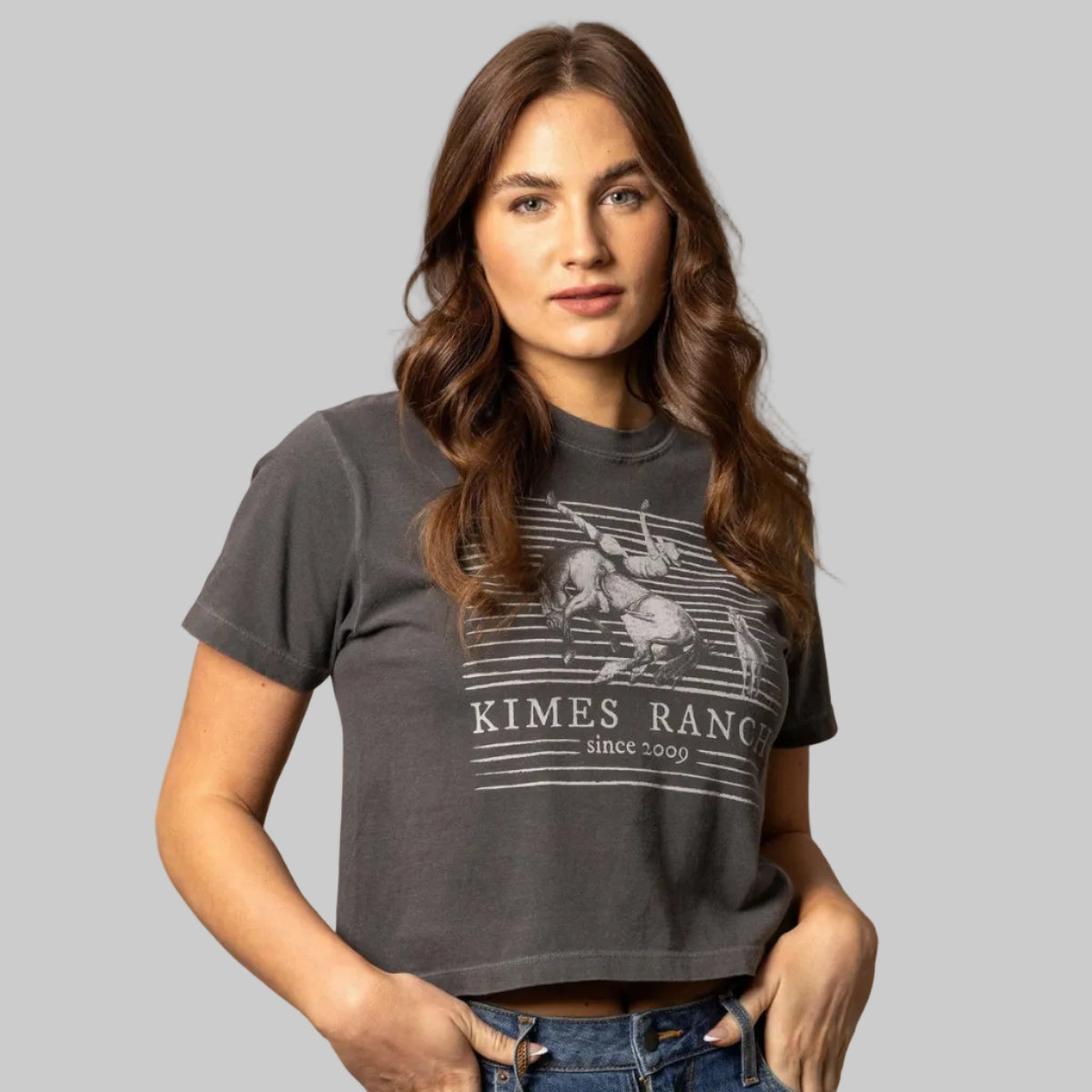 Playera Kimes Ranch Randy Bareback Pepper