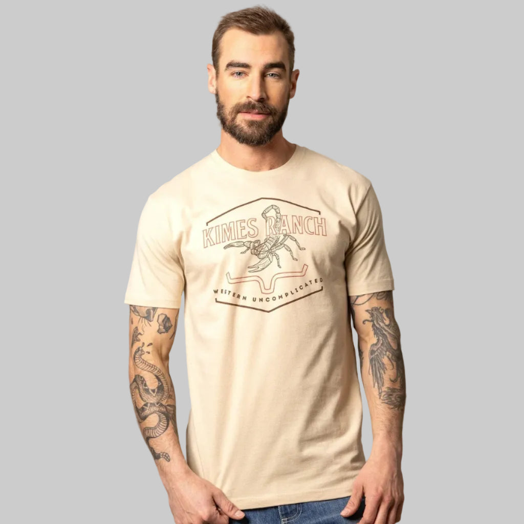 Playera Kimes Ranch Sting Cream