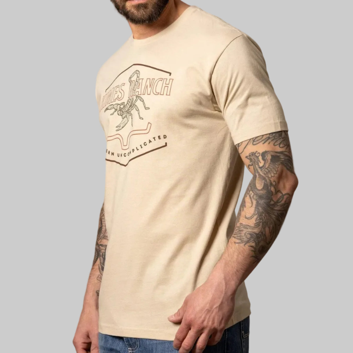 Playera Kimes Ranch Sting Cream