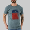 Playera Kimes Ranch Cody Tee Indigo