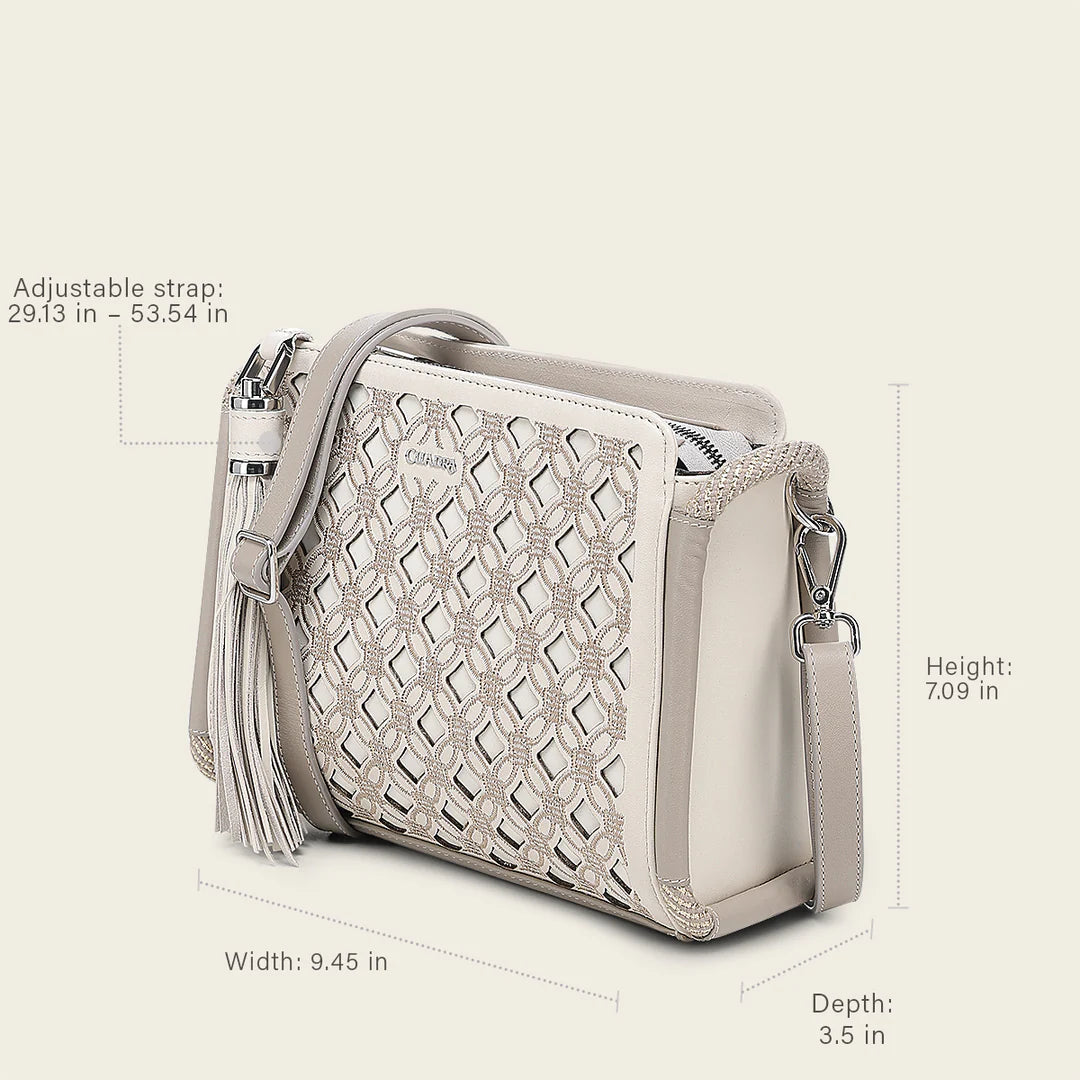 Bolsa Cuadra Res Mikonos Latte