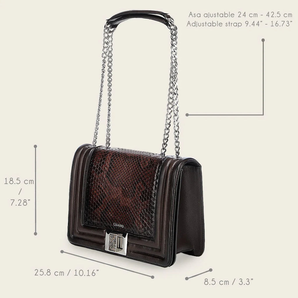 Bolsa Cuadra Piton M Godiva