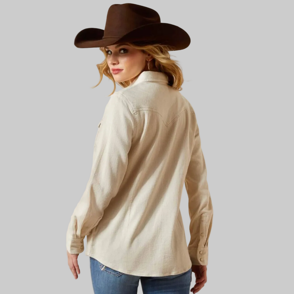 Camisa Ariat Papyrus