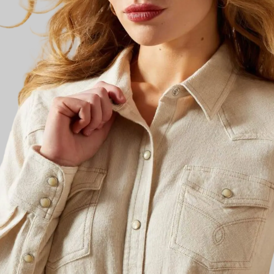 Camisa Ariat Papyrus