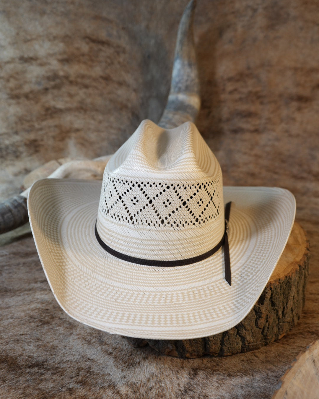 Sombrero West Point 100X George Bicolor Diamante Flower