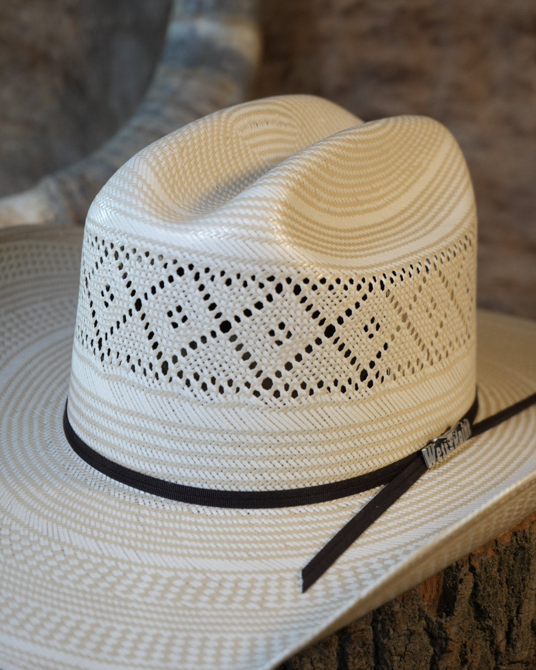 Sombrero West Point 100X George Bicolor Diamante Flower